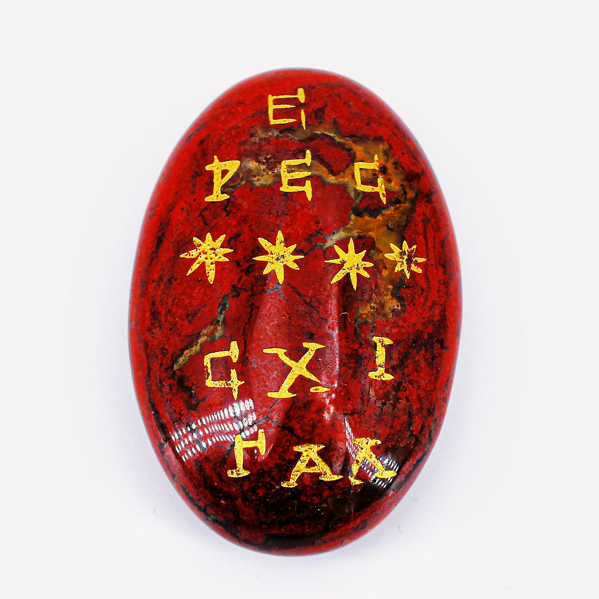 Hecate’s Divine Palm Stone( red jasper)  6cm/4.5cm