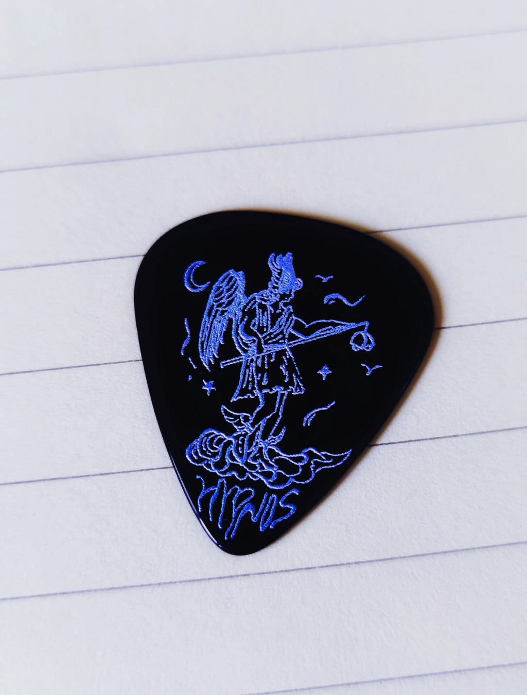 Hypnos （Obverse）& Thanatos（Reverse） Guitar Picks 【3x2.5cm】