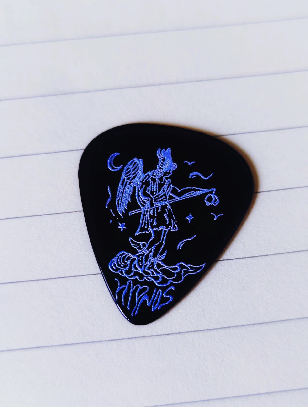 Hypnos （Obverse）& Thanatos（Reverse） Guitar Picks 【3x2.5cm】