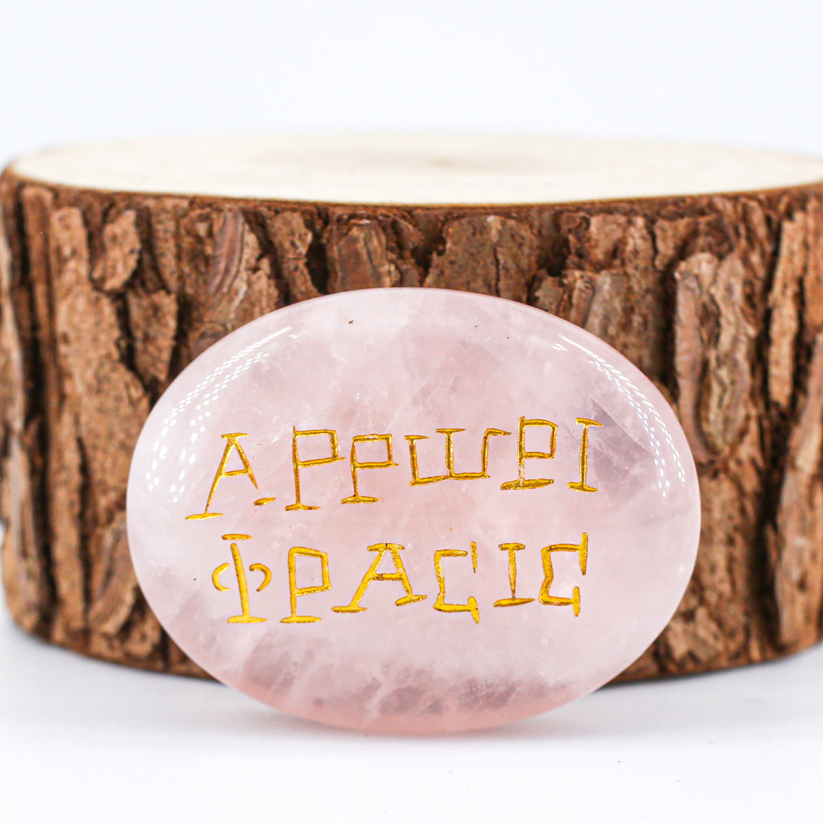 Aphrodite Palm Stone （Rose Quartz） 4.5cm