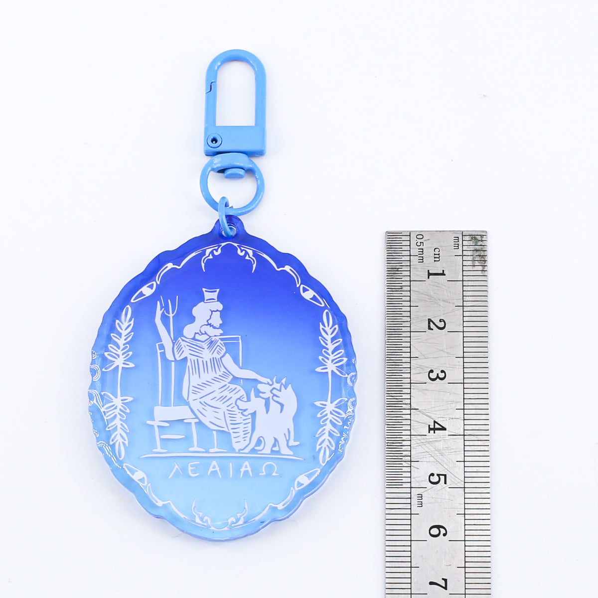 Serapis and Cerberus Resin Stained Glass Hanging