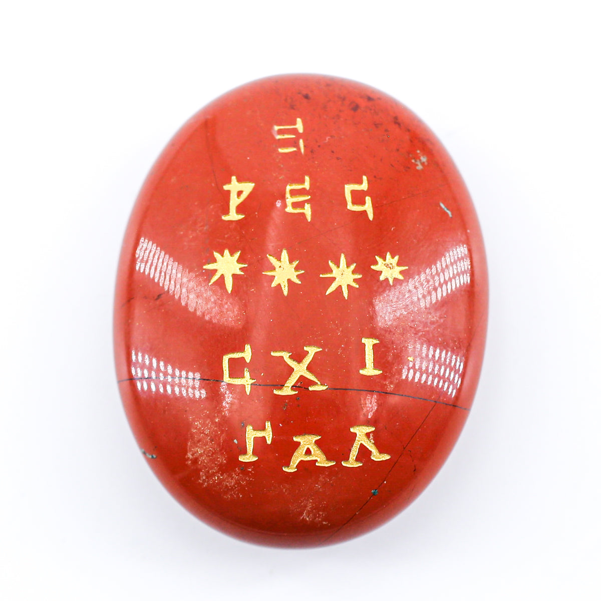 Hecate’s Divine Palm Stone( red jasper)  6cm/4.5cm